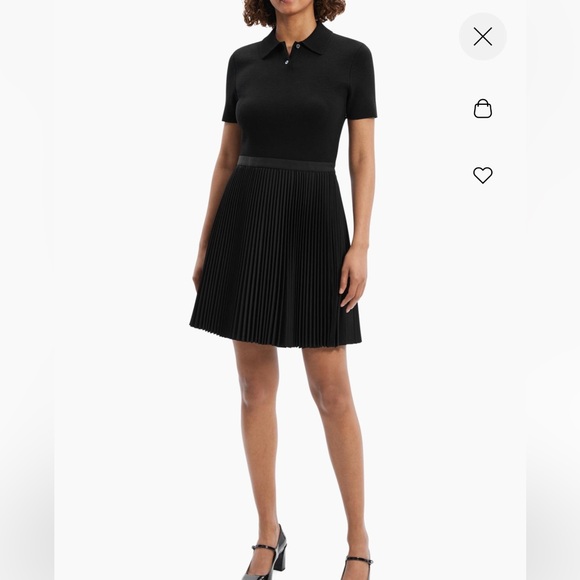 NWOT Theory polo dress - Picture 5 of 7